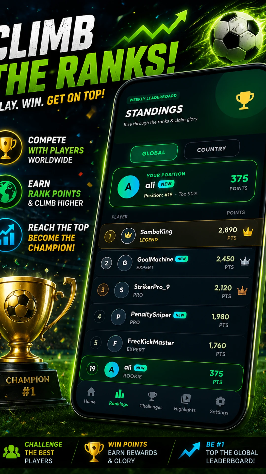 Penalty Strike: Football screenshot