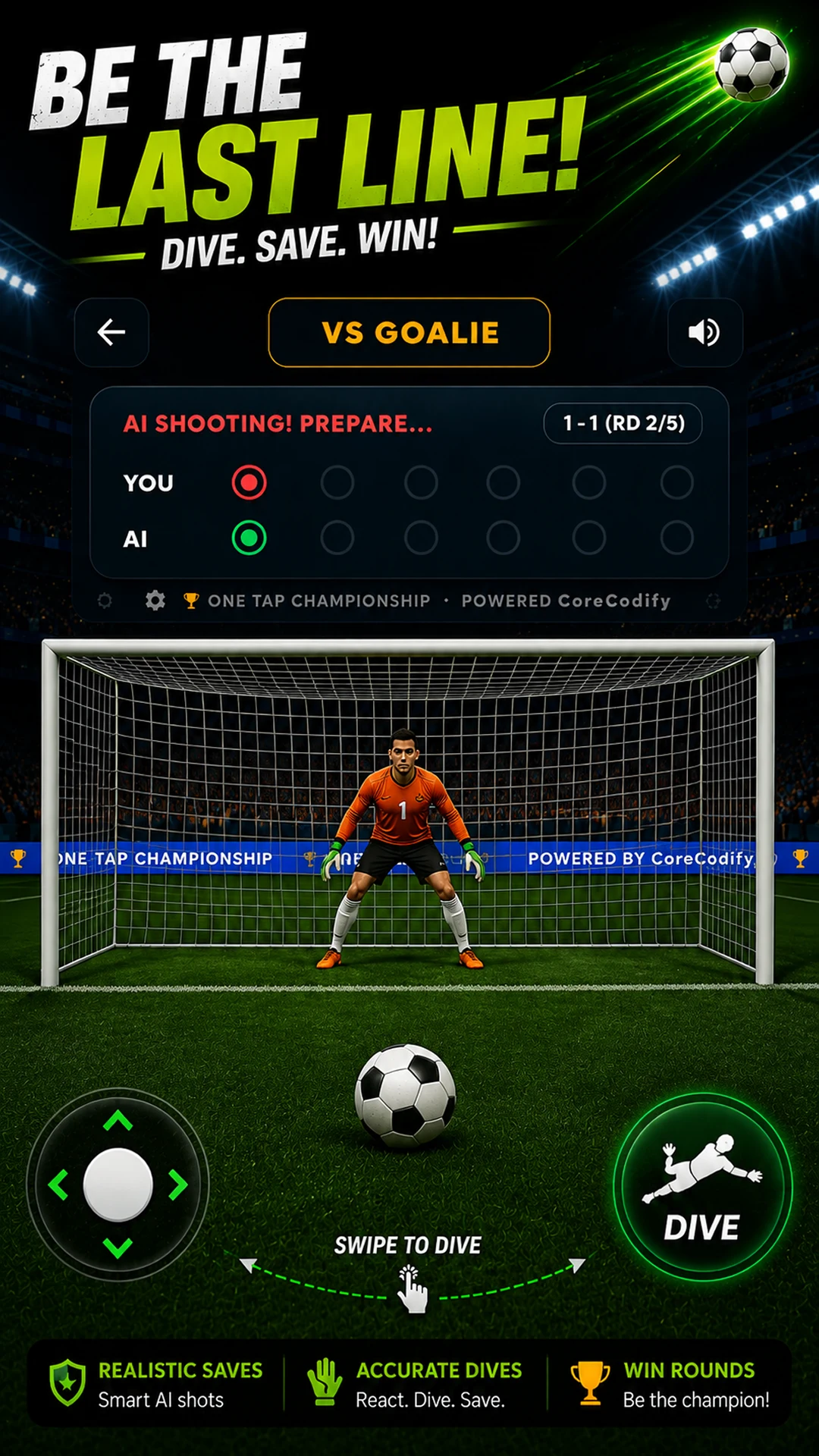 Penalty Strike: Football screenshot